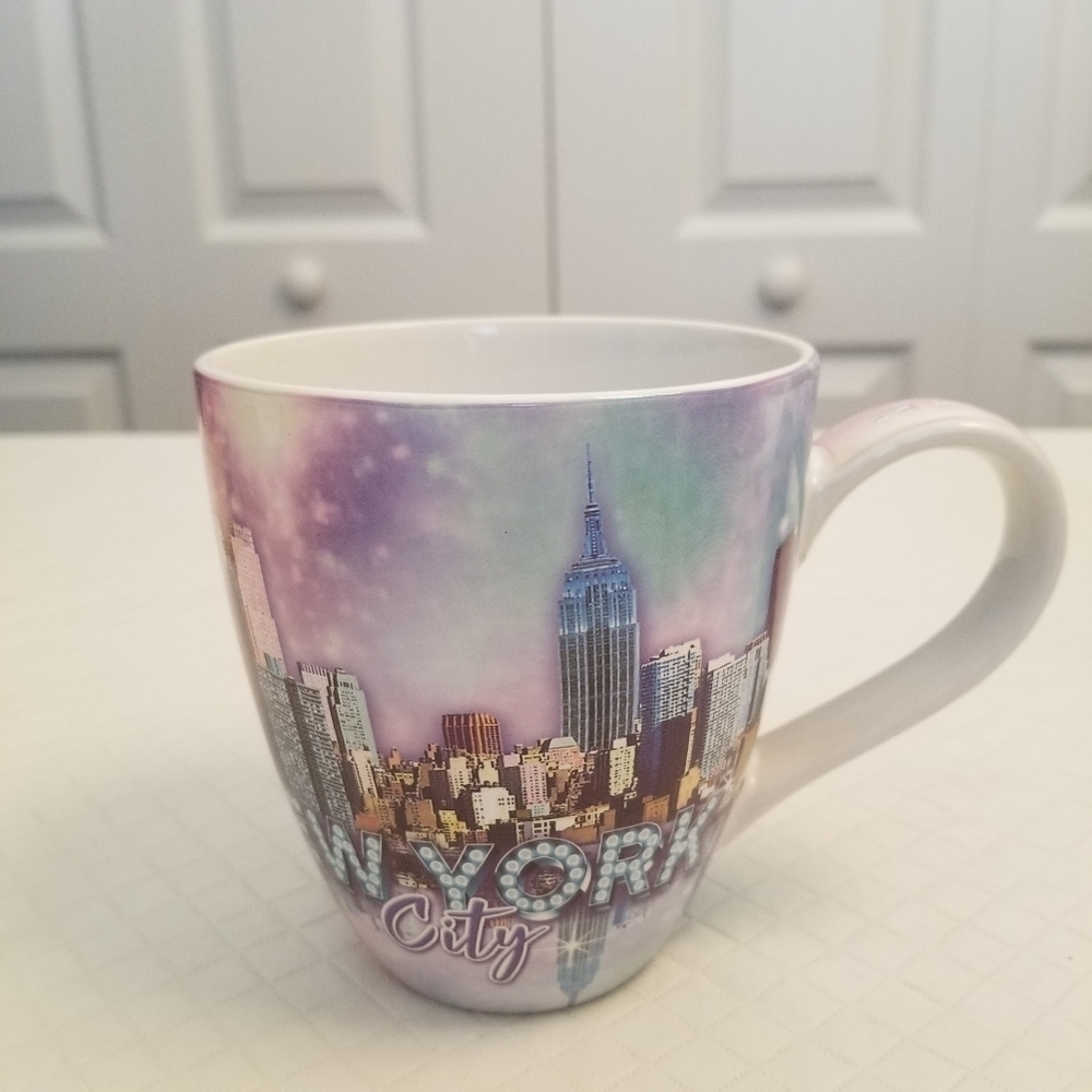 new york city coffee mug 16oz 4.5 Inch